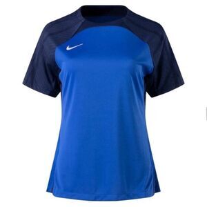Nike Women's Strike III Soccer Jersey Dri-Fit Blue Short Sleeve